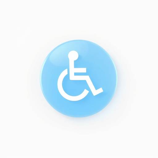 Accessibility icon symbolizing access for all.